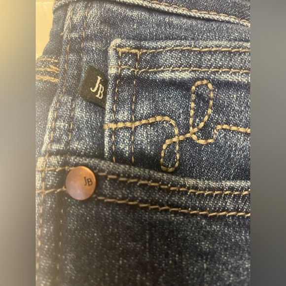 NWOT Judy Blue Straight High Rise Crop Slit Raw Hem Jeans Size 5/27 stretch - Picture 6 of 10